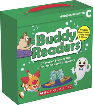 Scholastic Teaching Resources (Teaching Strategies) Buddy Readers (Parent Pack): Level C: 20 Leveled Books For Little Learners
