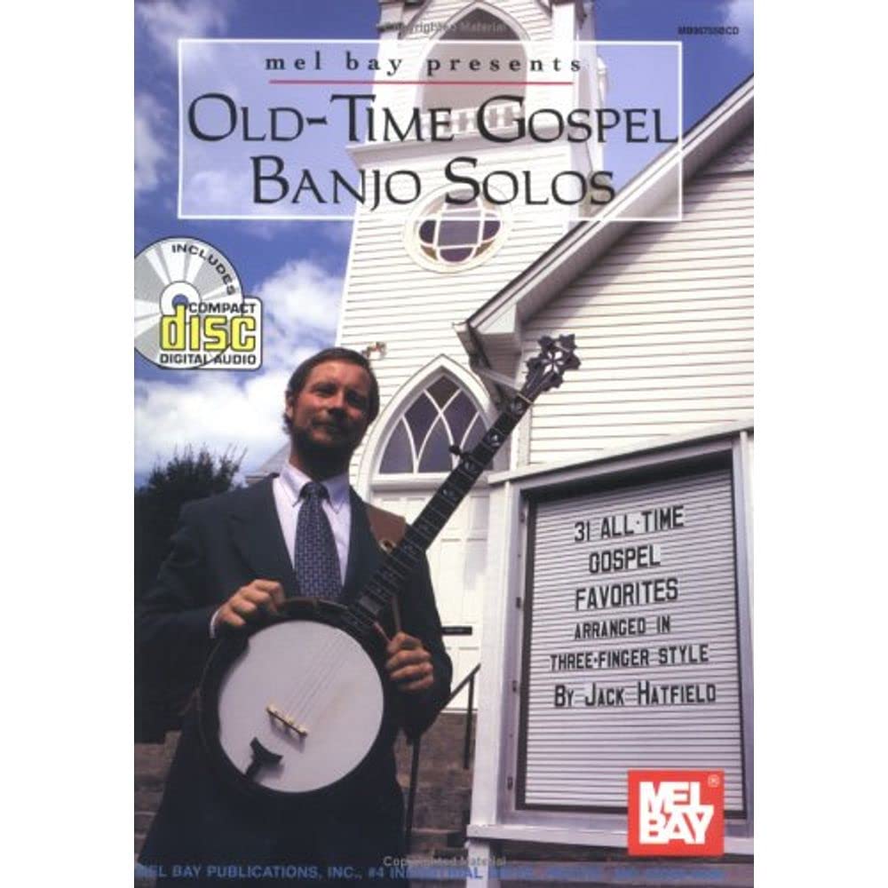 Oldtime Gospel Banjo Solos (31 All Time Gospel Favorites Arranged in Three Finger Style),Used