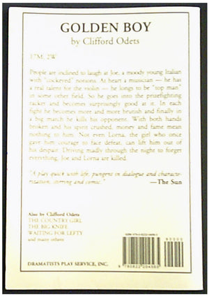 Golden Boy: Acting Edition (Acting Edition for Theater Productions),New