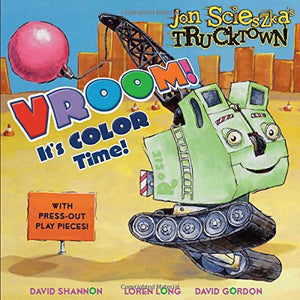 Vroom!: It's Color Time! (Jon Scieszka's Trucktown),Used