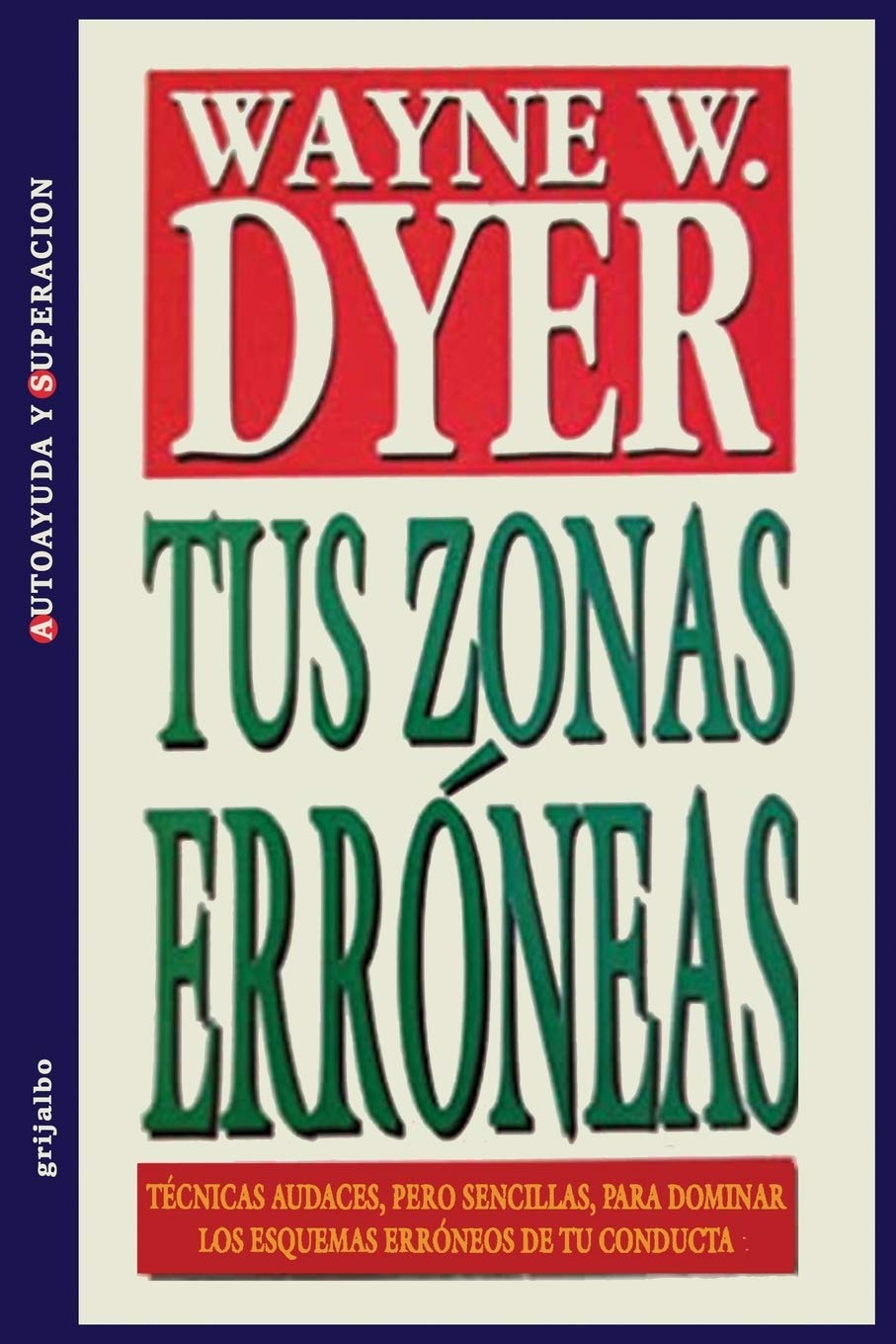 Tus Zonas Erroneas (Spanish Edition),Used