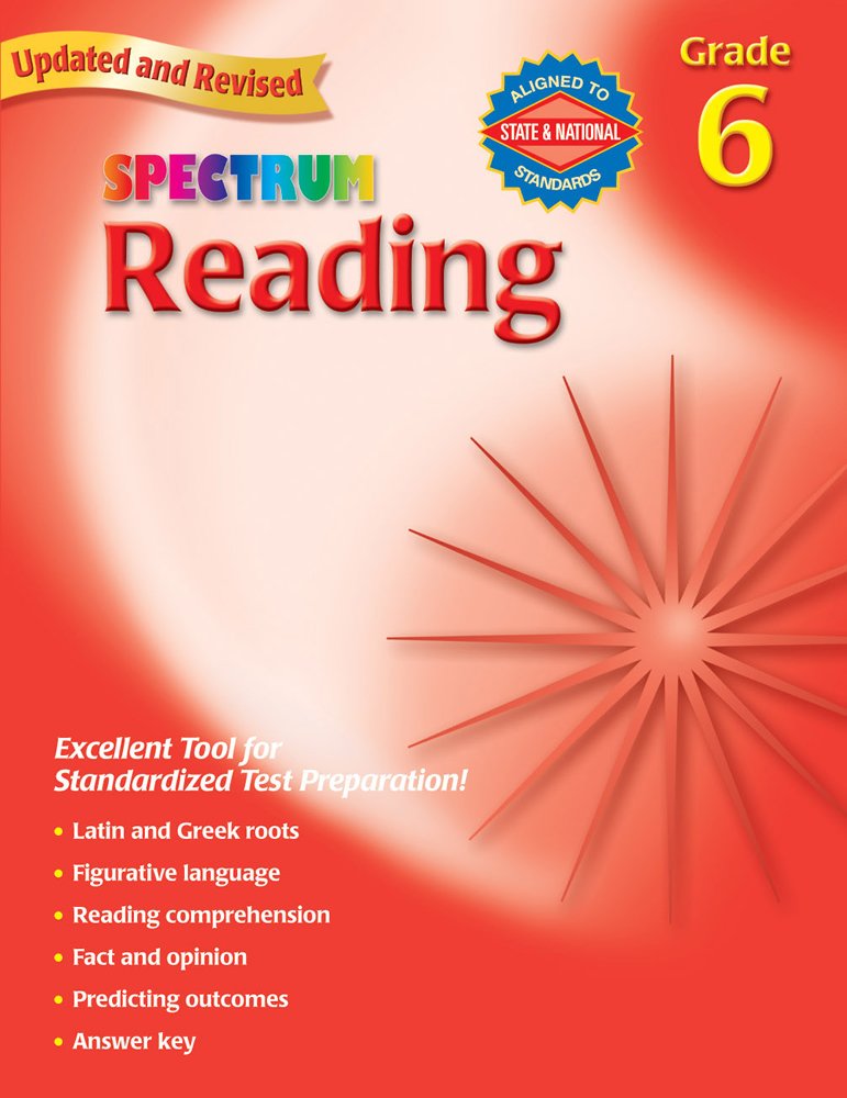 Reading, Grade 6 (Spectrum),Used