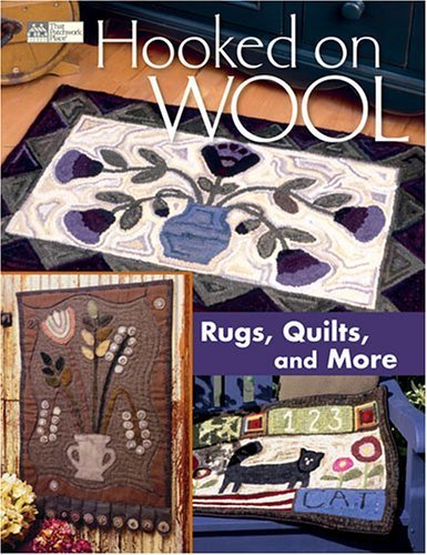 Hooked on Wool: Rugs, Quilts, and More,Used