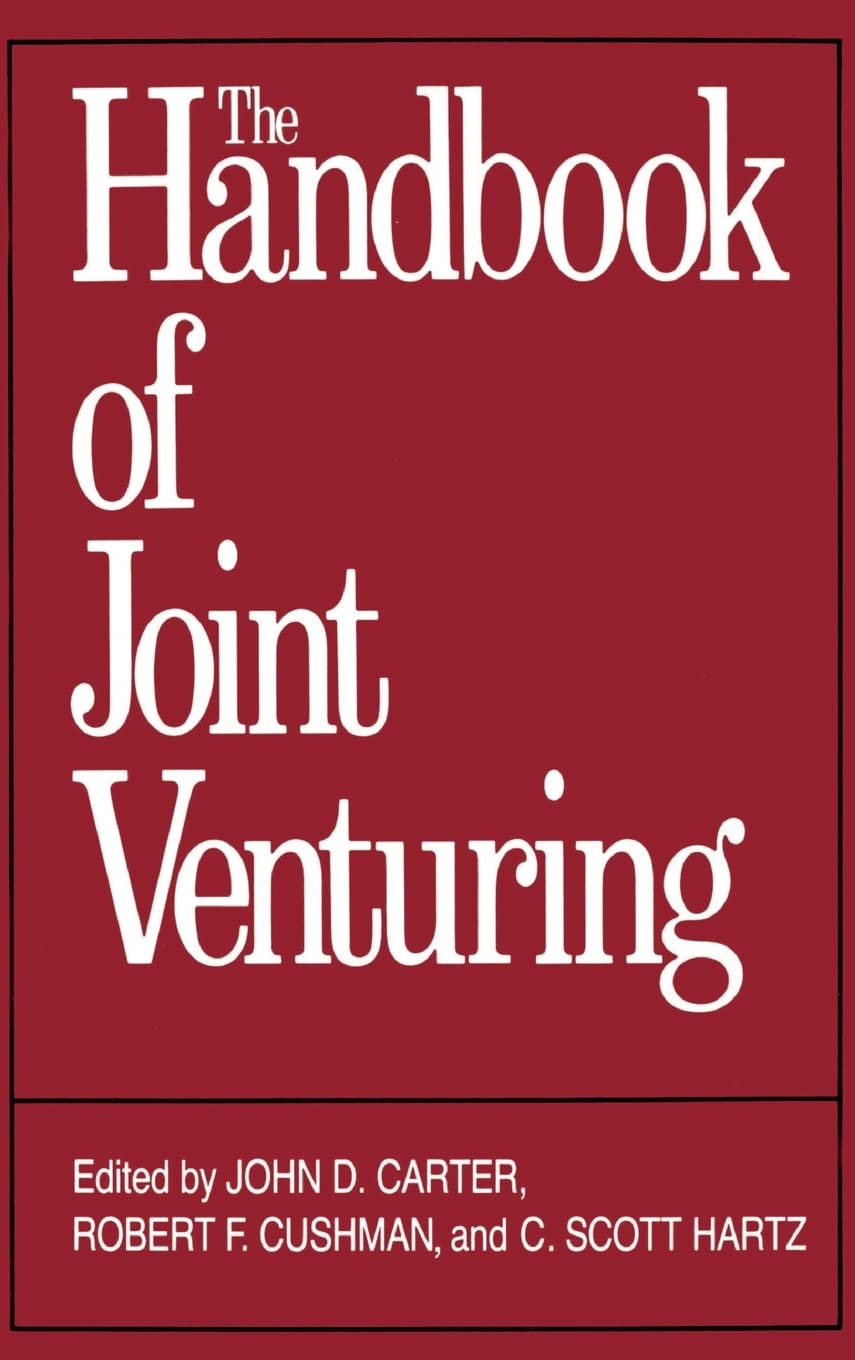 The Handbook of Joint Venturing,Used