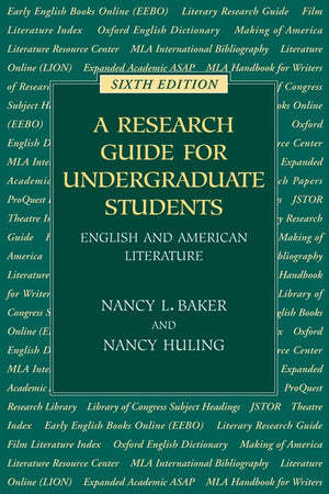 Research Guide For Undergraduate Students (Sixth Edition),New