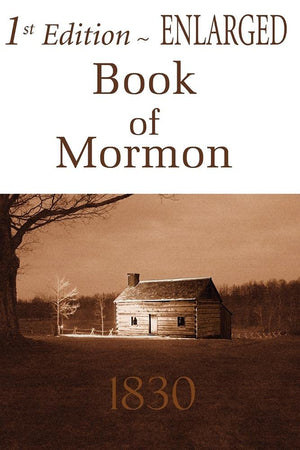 1St Edition Enlarged Book Of Mormon,Used