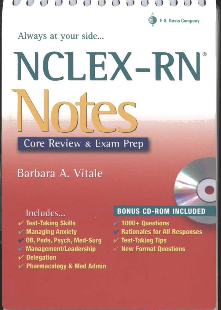 NCLEXRN Notes: Countdown to Success (Davis's Notes),New