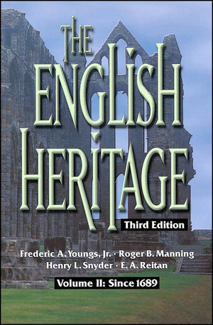The English Heritage Third Edition Volume II: Since 1689,Used