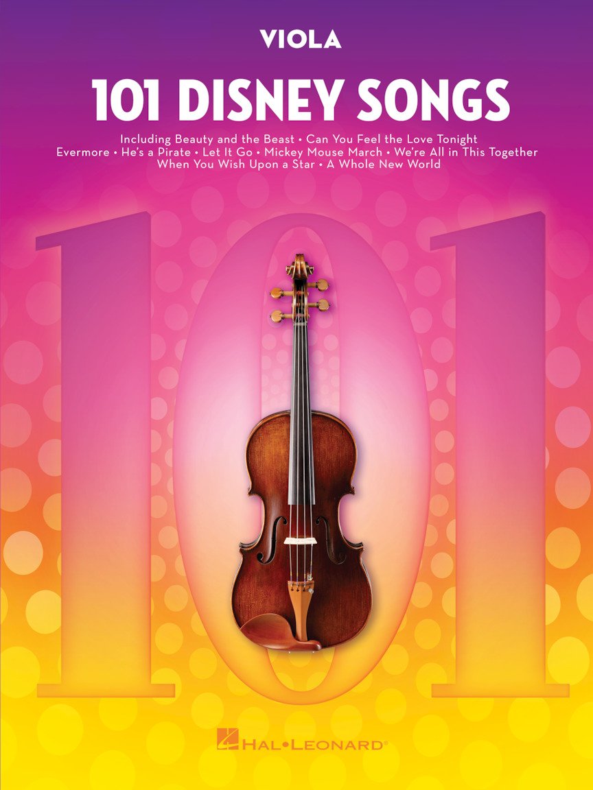 101 Disney Songs for Viola,New