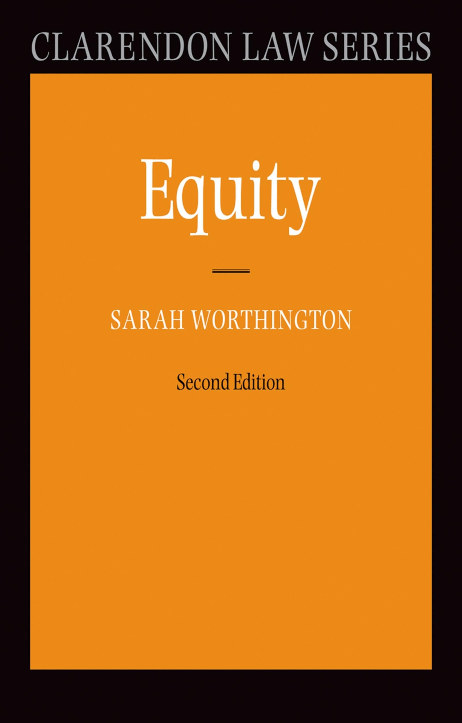 Equity (Clarendon Law Series),Used