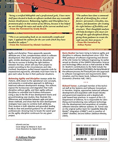 Balancing Agility And Discipline: A Guide For The Perplexed,Used