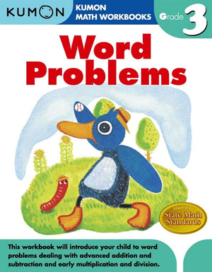 Kumon Grade 3 Word Problems (Kumon Math Workbooks) (Kumon Math Workbooks Grade 3),Used