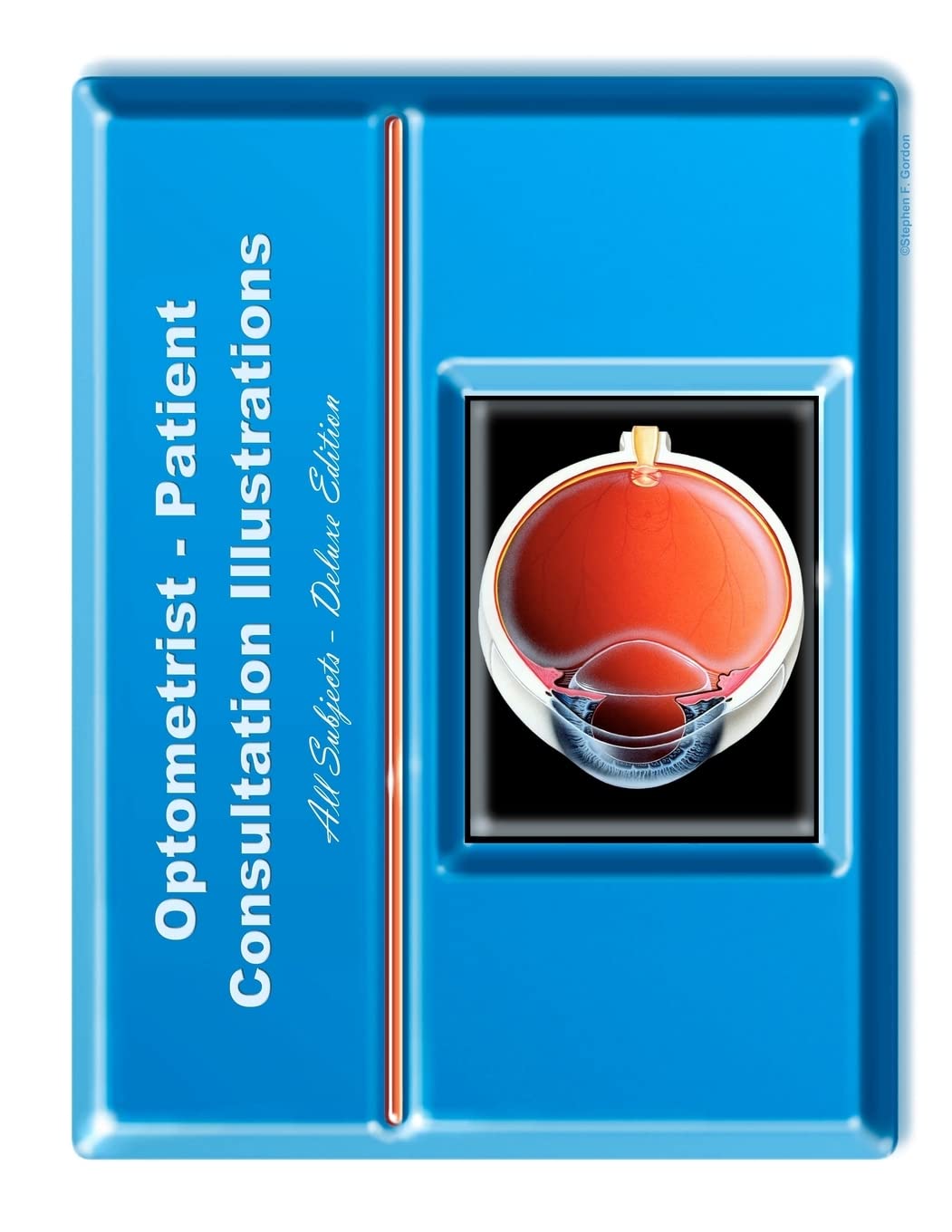 Optometristpatient Consultation Illustrations  Deluxe Edition: Exam Room Portfolio,Used