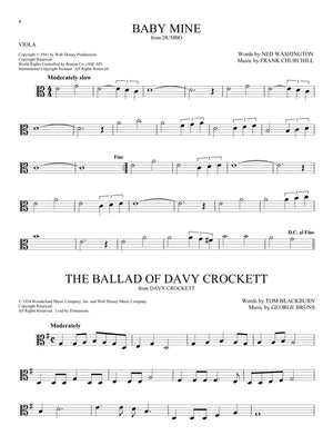101 Disney Songs for Viola,New