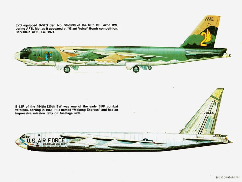B52 Stratofortress in Action  Aircraft No. 23,Used