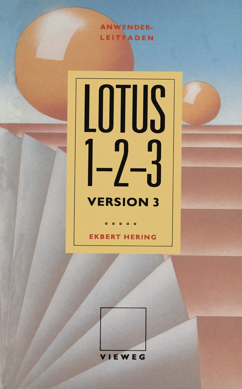 Anwender Leitfaden Lotus 123 (German Edition),Used