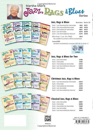 Jazz, Rags & Blues, Bk 3: 10 Original Pieces for the Intermediate to Late Intermediate Pianist, Book & Online Audio,New