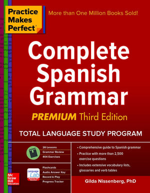 Practice Makes Perfect: Complete Spanish Grammar, Premium Third Edition,Used