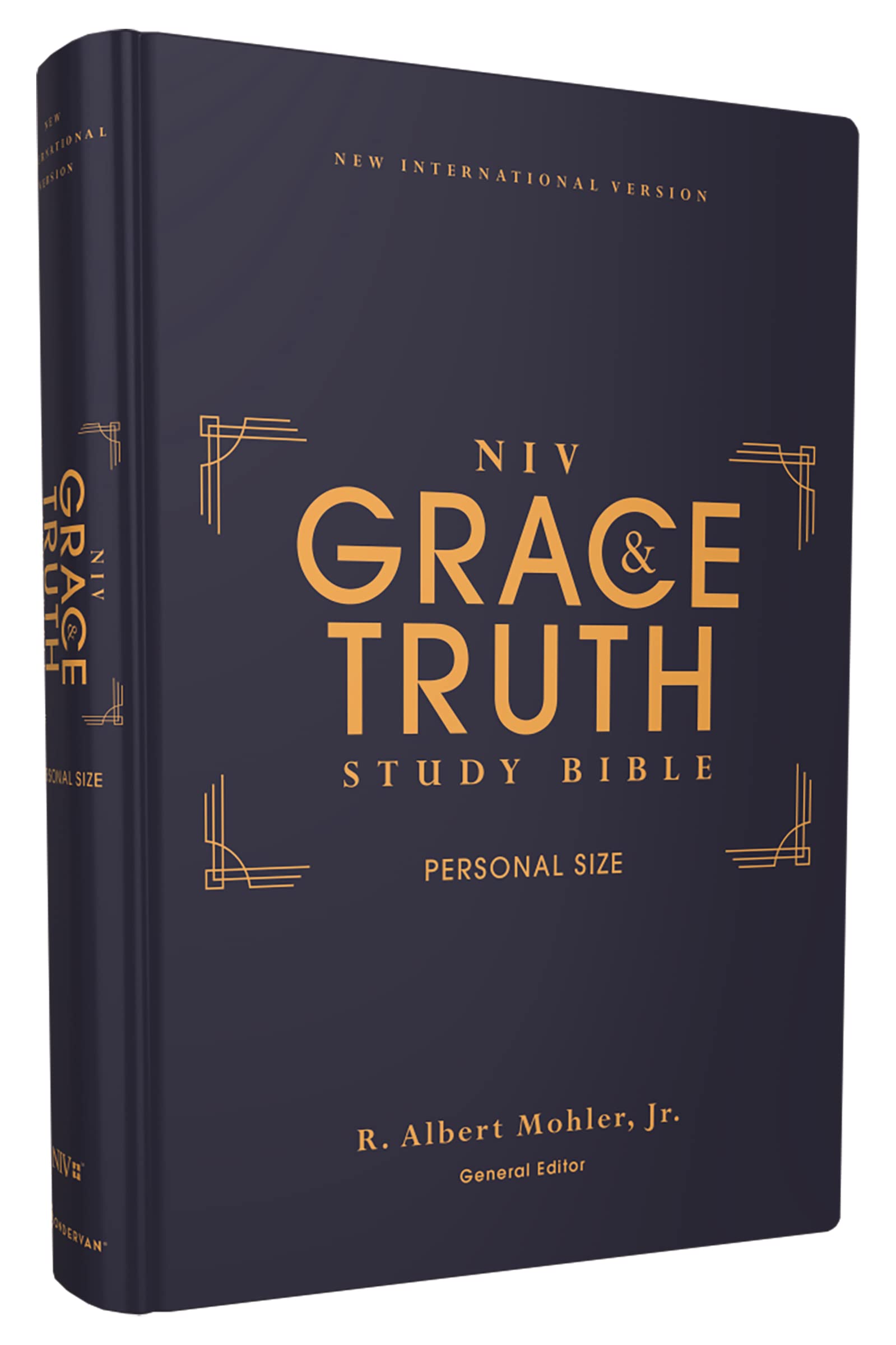 Niv, The Grace And Truth Study Bible (Trustworthy And Practical Insights), Personal Size, Hardcover, Red Letter, Comfort Print
