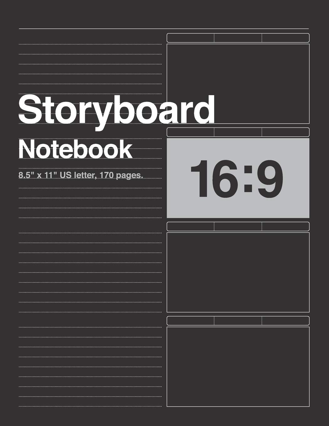 Storyboard Notebook 16:9, 8.5