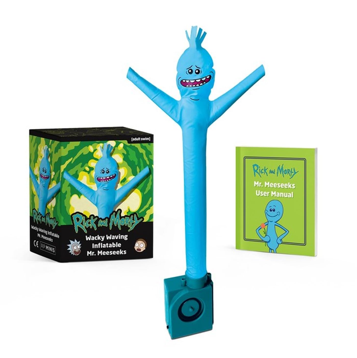 Rick And Morty Wacky Waving Inflatable Mr. Meeseeks (Rp Minis),New