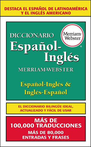 Diccionario Espanolingles, Merriamwebster,New