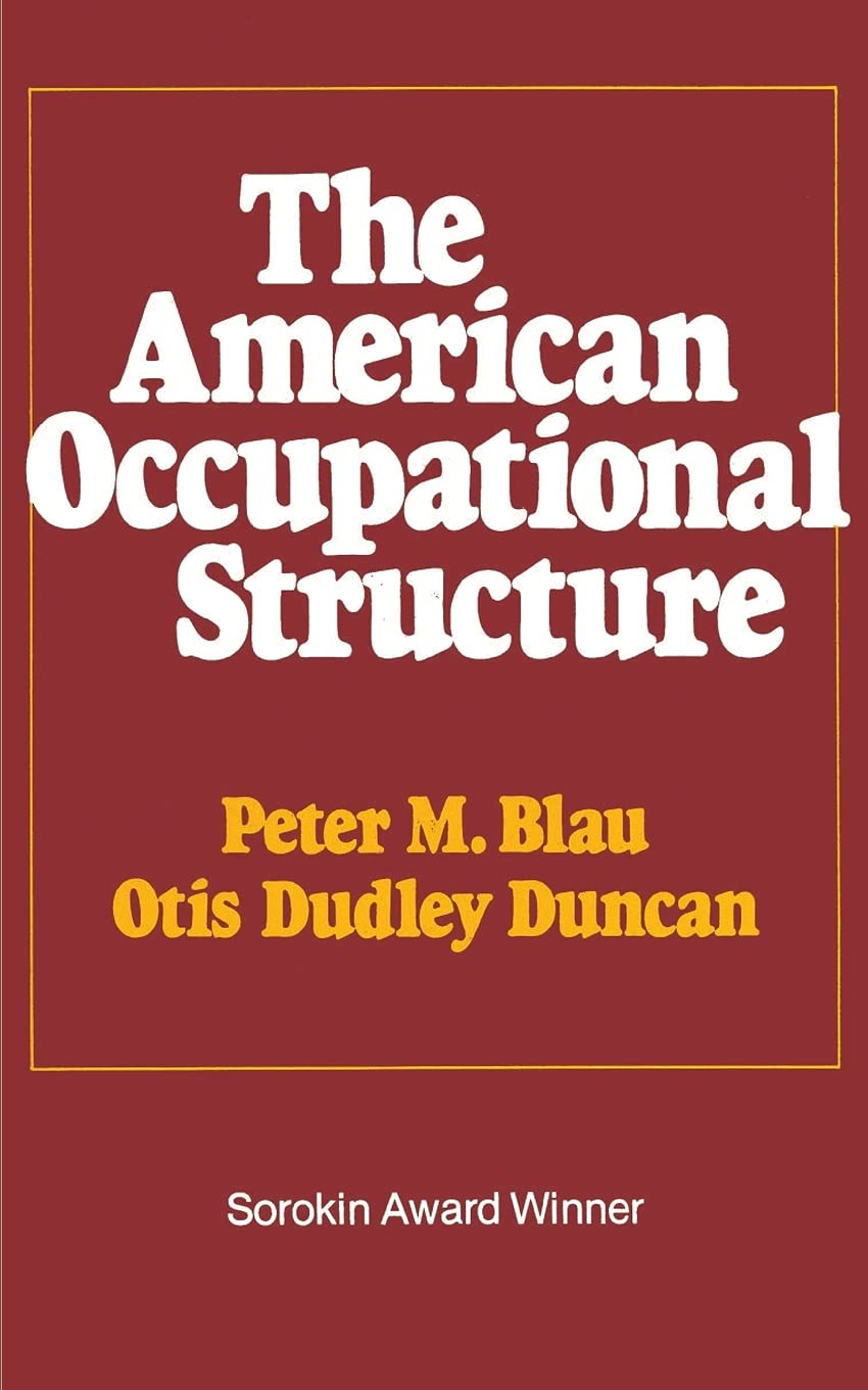 American Occupational Structure,Used