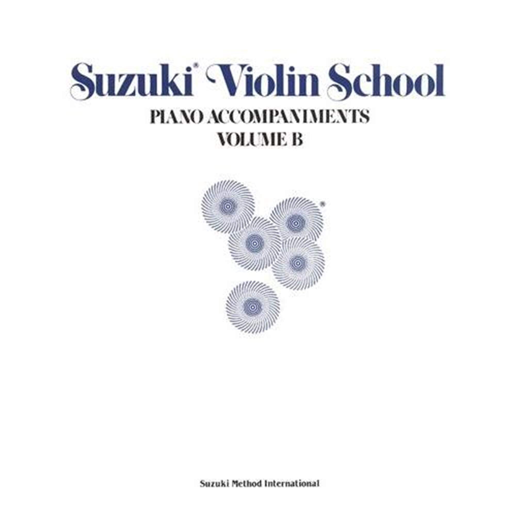 Suzuki Violin School: Piano Accompaniments, Vol. B,Used