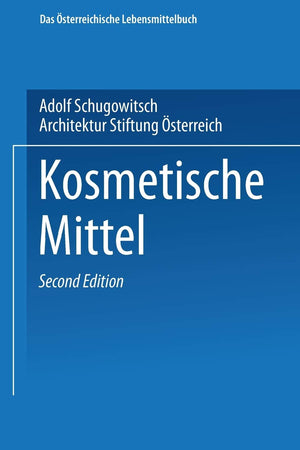 Kosmetische Mittel (German Edition),Used