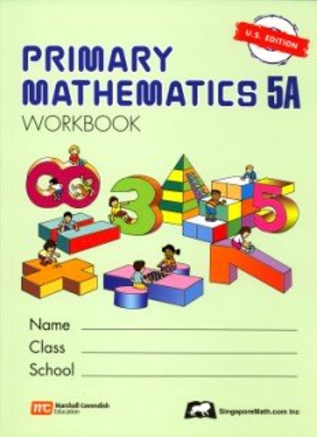 Primary Mathematics 5a: Us Edition PMUSW5A (Primary Mathematics Us Edition),Used
