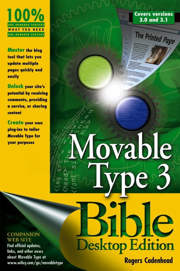 Movable Type 3 Bible,Used
