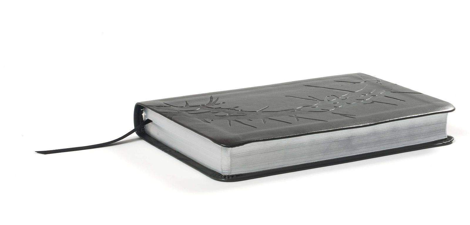 KJV Compact Ultrathin Bible, Charcoal LeatherTouch,Used