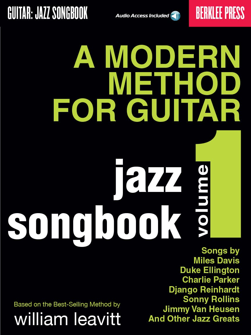 A Modern Method For Guitar  Jazz Songbook, Vol. 1 Book/Online Audio,Used