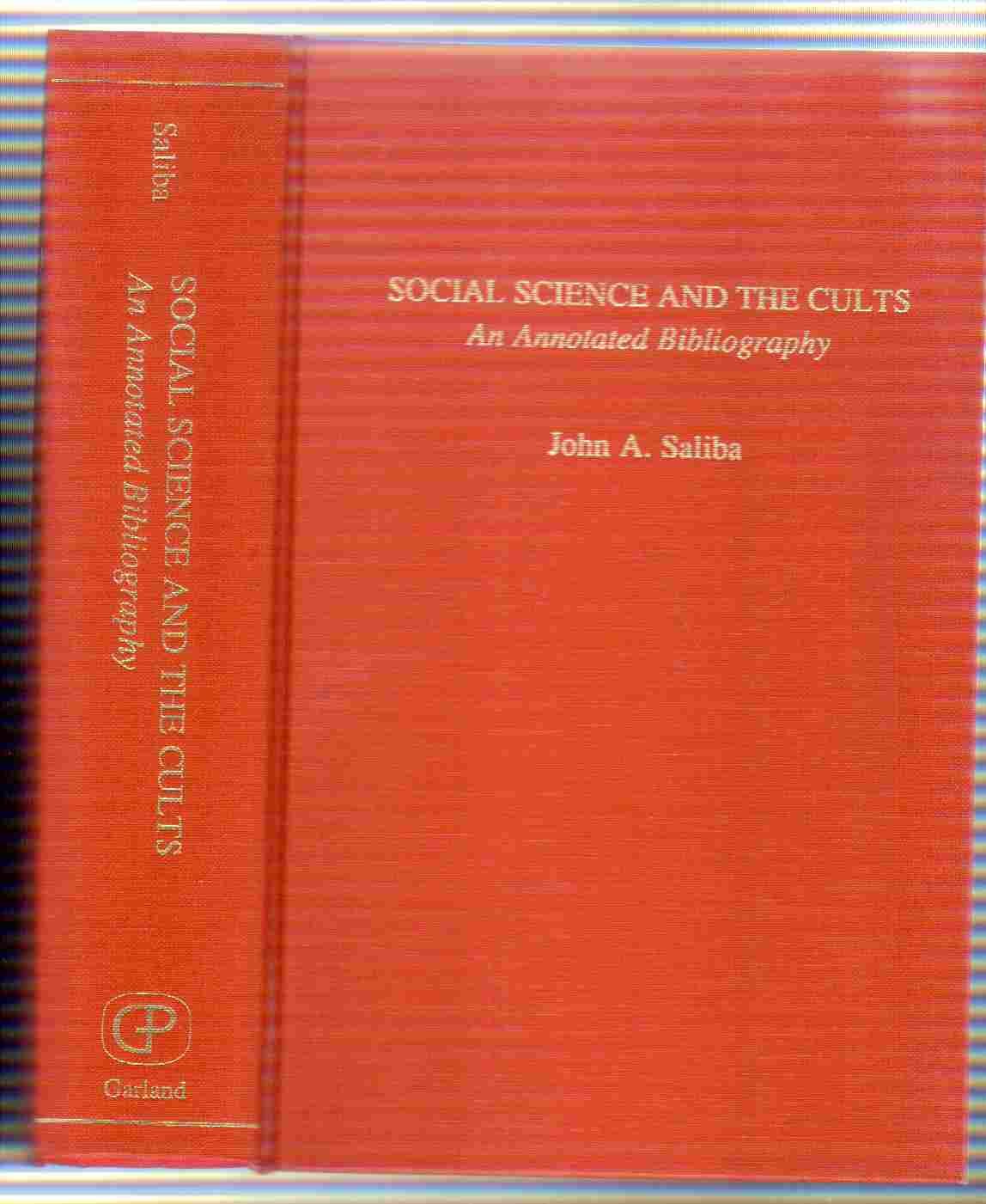 Social Science and the Cults. An annotated bibliography,Used