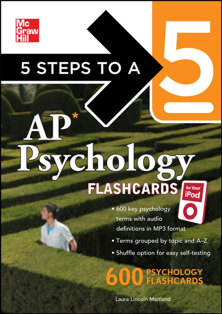 5 Steps To A 5 Ap Psychology For Your Ipod With Mp3 Disk (5 Steps To A 5 On The Advanced Placement Examinations Series)