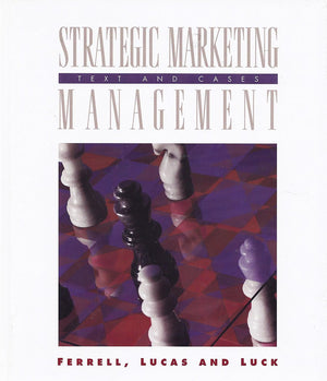 Strategic Marketing Management: Text and Cases,Used