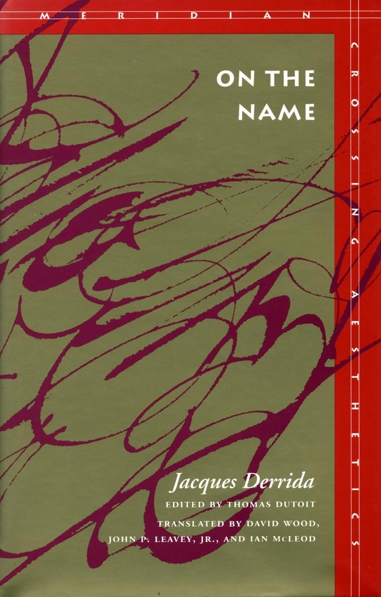On The Name (Meridian: Crossing Aesthetics),Used