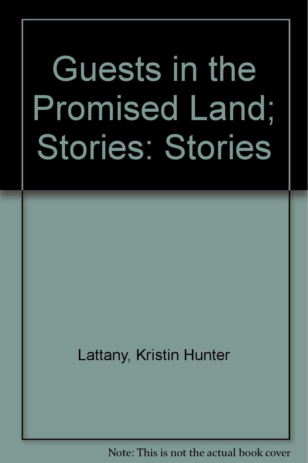 Guests in the Promised Land; Stories,New