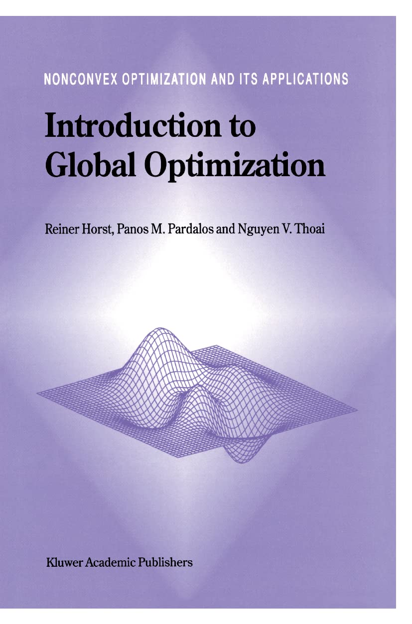 Introduction to Global Optimization (Nonconvex Optimization and Its Applications, 3),Used