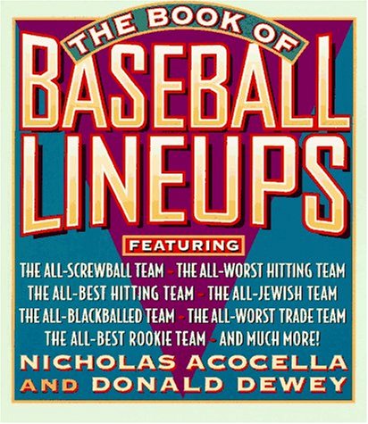 The Book of Baseball Lineups,Used