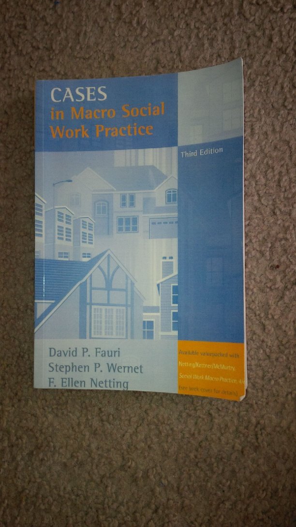 Cases in Macro Social Work Practice (3rd Edition),Used