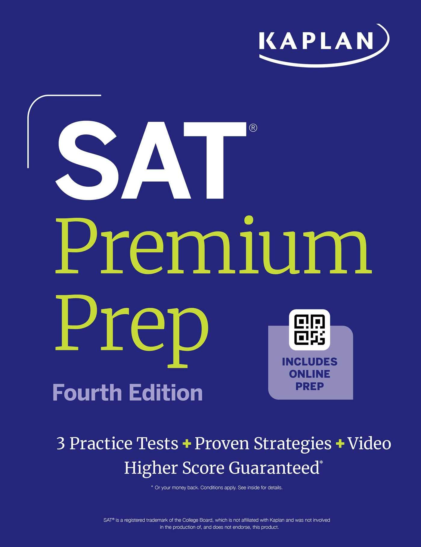 Sat Premium Prep: Fourth Edition (Kaplan Test Prep)