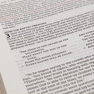 NASB, Thinline Bible, Large Print, Passaggio Setting, Leathersoft, Black, Red Letter, 1995 Text, Comfort Print: Elegantly unitin,Used