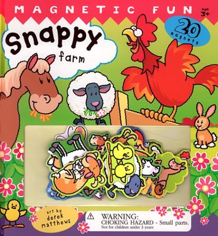 Snappy Farm: A Magnetic Fun Book,Used