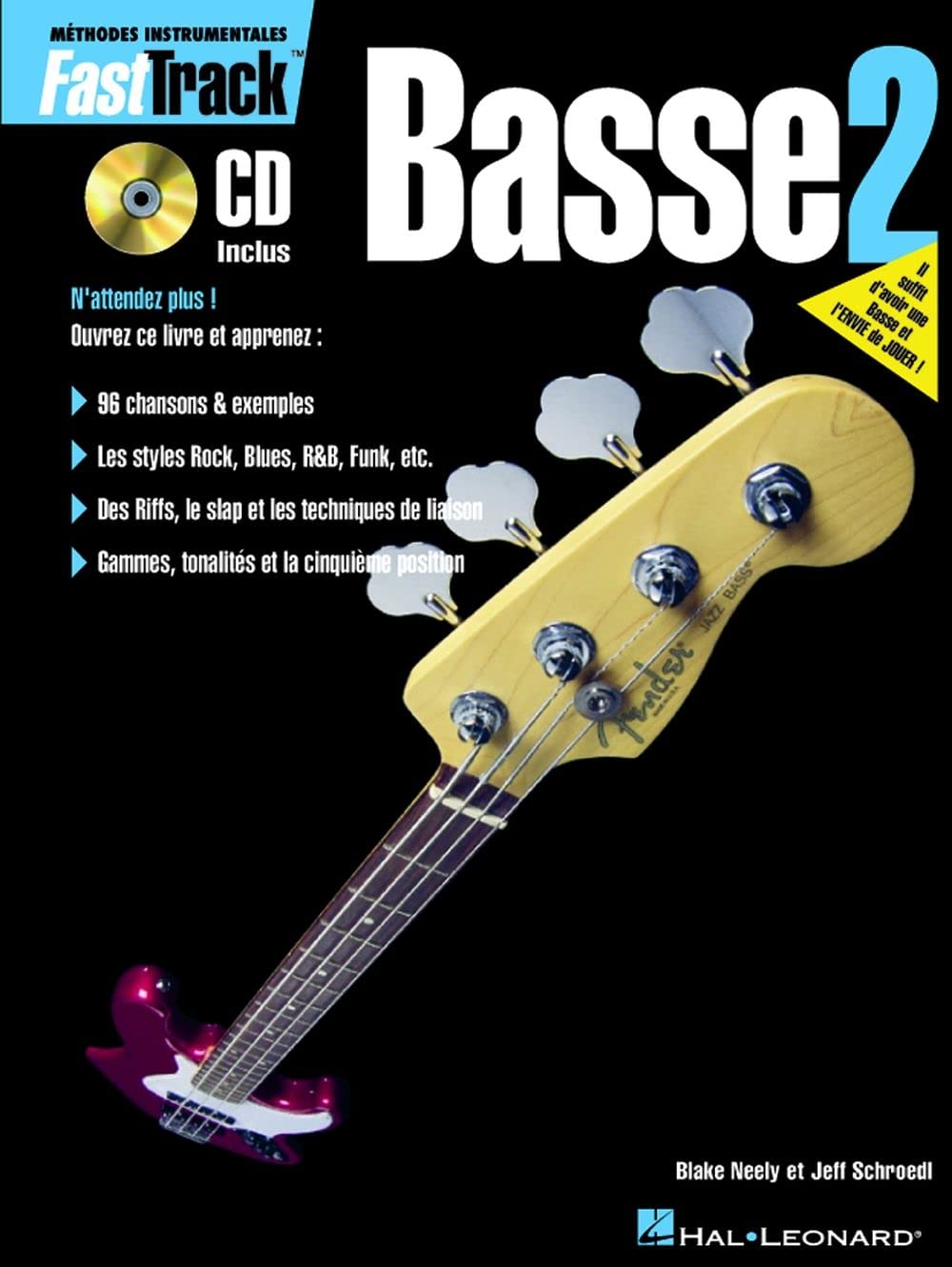 FastTrack Bass Method  Book 2  French Edition,Used