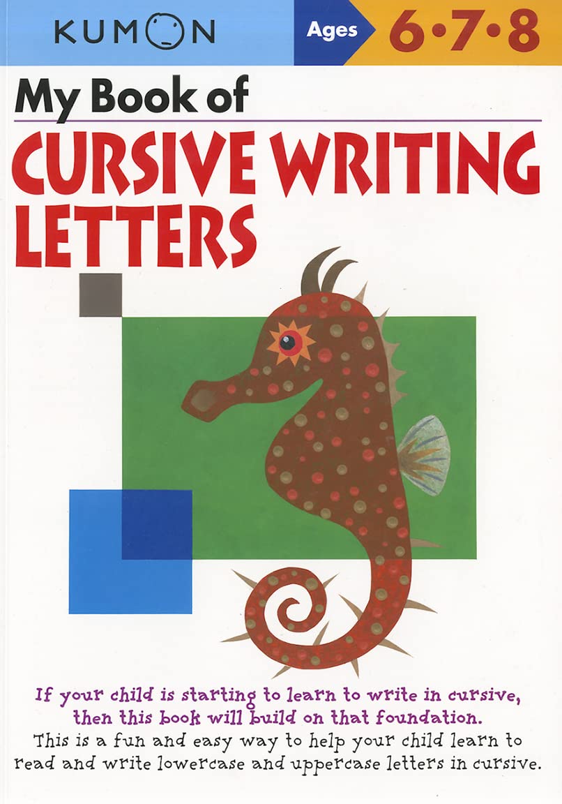 Kumon My Book of Cursive Writing: Letters (Kumon Workbooks),Used