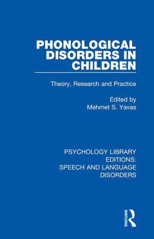 Phonological Disorders in Children (Psychology Library Editions: Speech and Language Disorders),Used