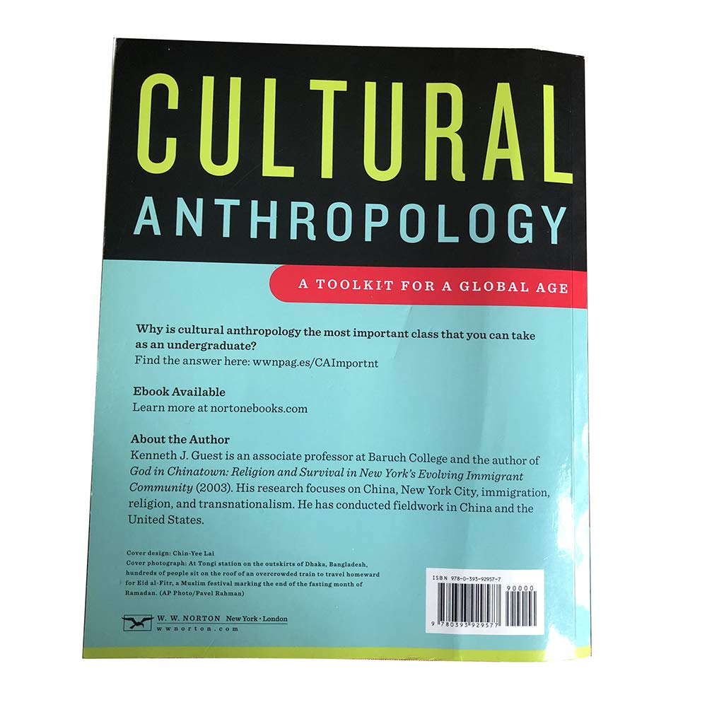 Cultural Anthropology: A Toolkit For A Global Age