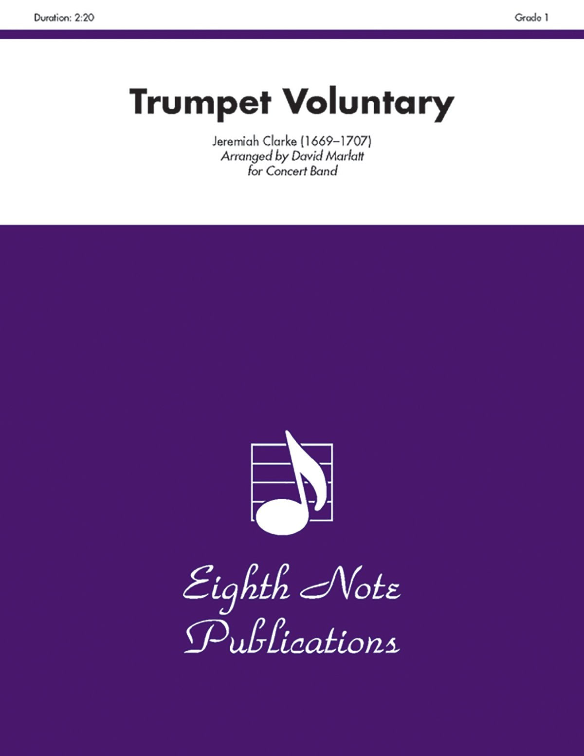Trumpet Voluntary: Conductor Score & Parts (Eighth Note Publications),Used