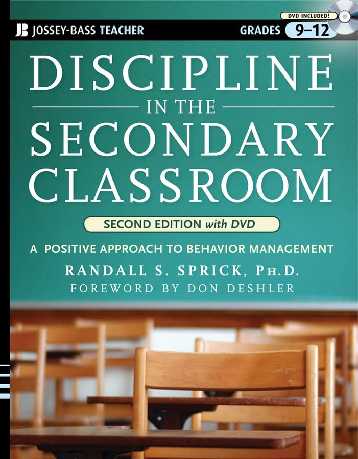 Discipline In The Secondary Classroom: A Positive Approach To Behavior Management, Second Edition With Dvd,New